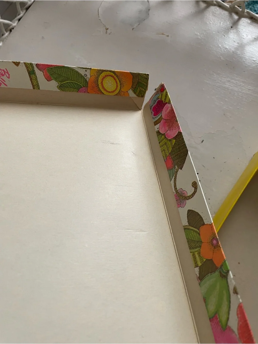 Vintage 70s Bullock’s Floral Decorative Gift Box - Multicolor